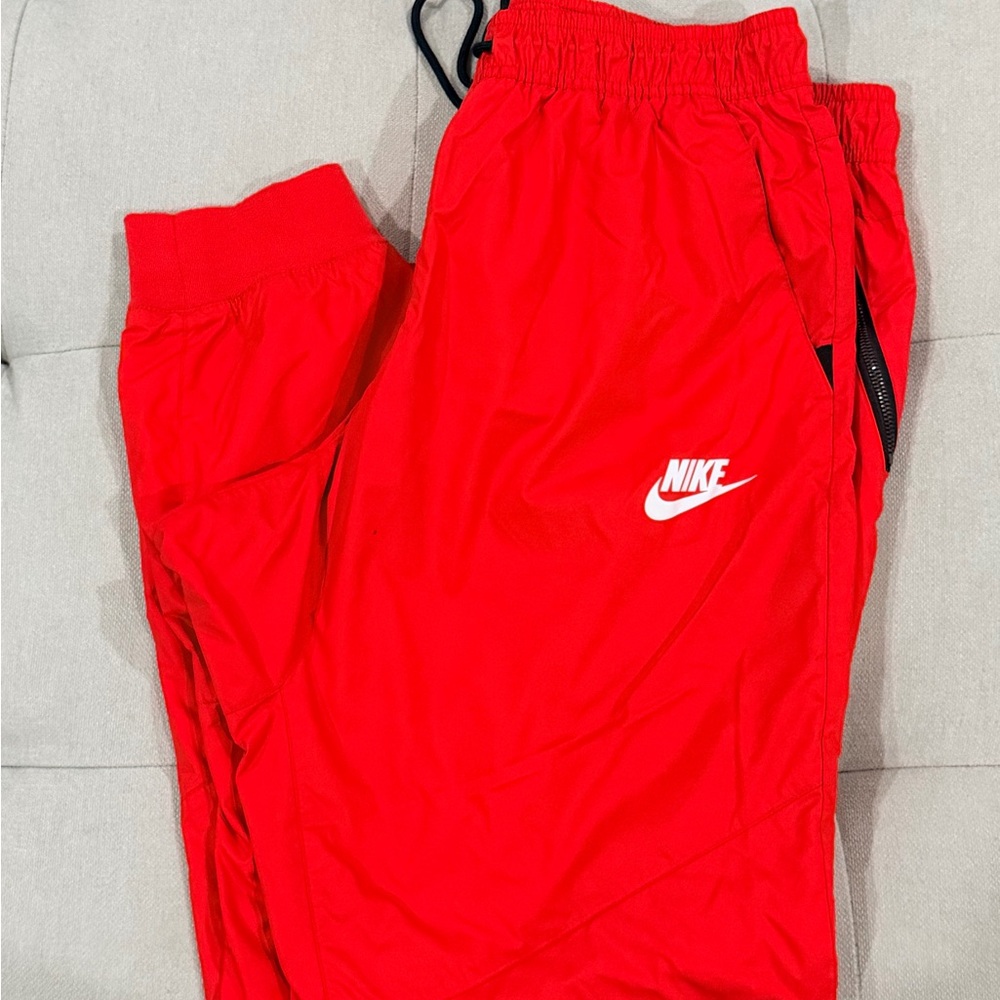Nike Mens Bright Red Joggers